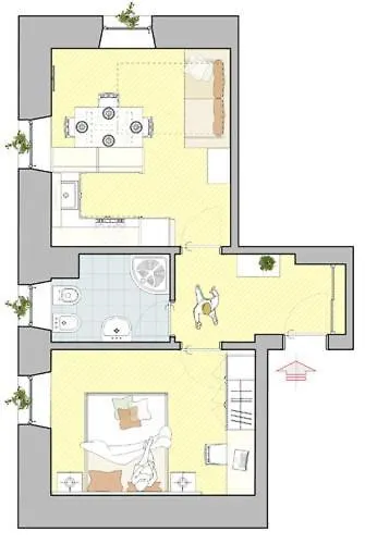 Apartment Appartamenti Regina Alleghe Italien